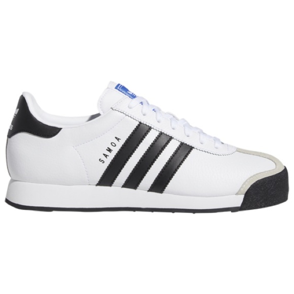 adidas Samoa White Black Athletic Shoes
